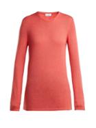 Matchesfashion.com Raey - Long Line Fine Knit Cashmere Sweater - Womens - Coral