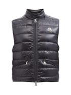 Moncler - Guesmi Quilted Down Gilet - Mens - Blue