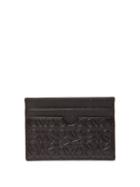 Matchesfashion.com Loewe - Puzzle Textured Leather Cardholder - Mens - Black