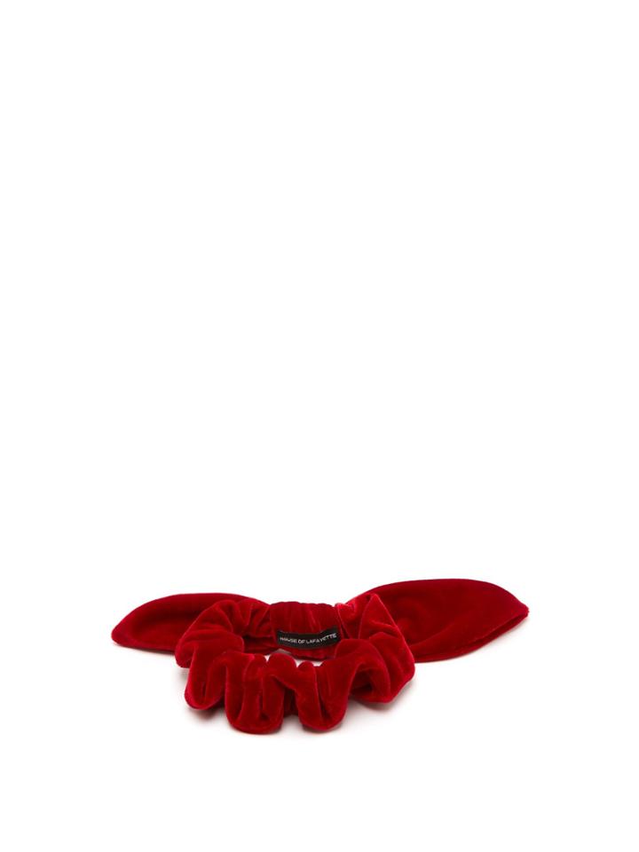 House Of Lafayette Velvet Bow Hair Tie
