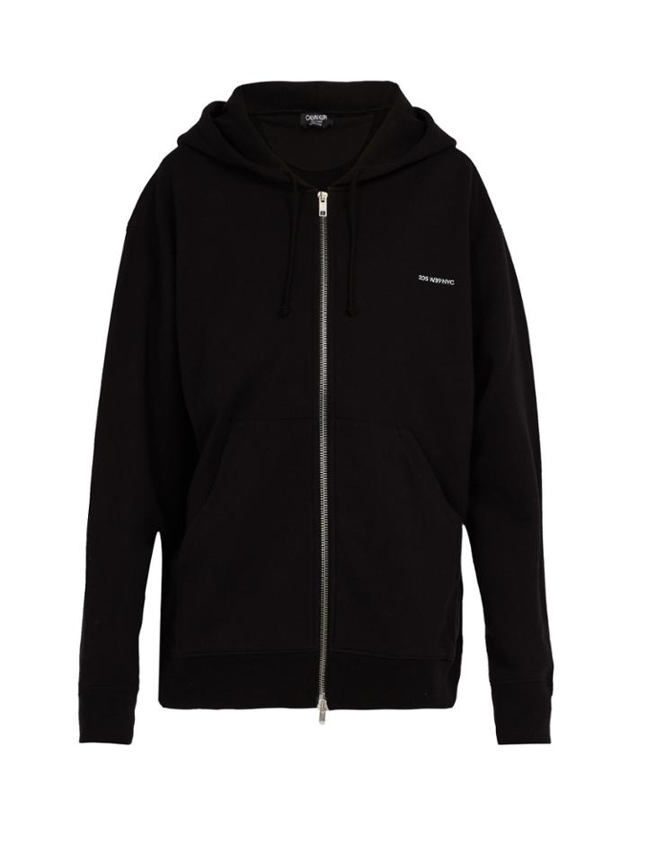 Calvin Klein 205w39nyc Established Oversized Cotton Hooded Sweatshirt