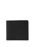 Maison Margiela - Four-stitches Leather Bi-fold Wallet - Mens - Black