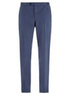 Thom Sweeney Brook Slim-leg Cotton-blend Trousers