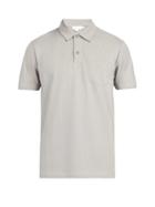 Matchesfashion.com Sunspel - Riviera Cotton Piqu Polo Shirt - Mens - Grey