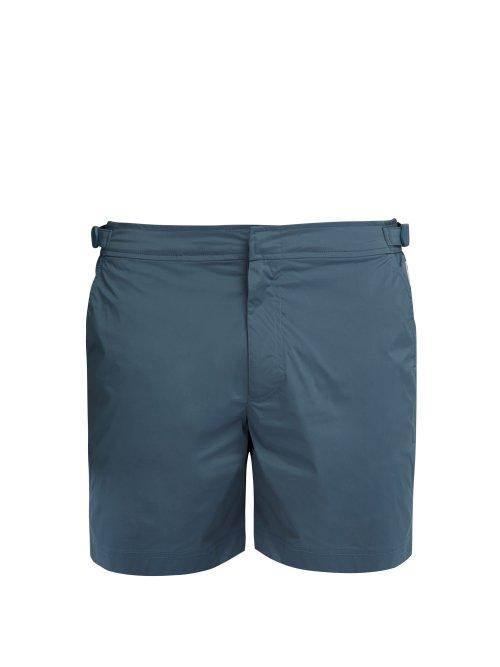 Matchesfashion.com Orlebar Brown - Bulldog Swim Shorts - Mens - Dark Blue