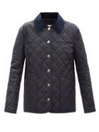 Burberry - Dranefeld Quilted Nylon Jacket - Womens - Navy