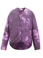 Matchesfashion.com Marques'almeida - Tie Dye Print Padded Jacket - Mens - Purple