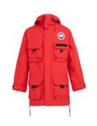 Matchesfashion.com Junya Watanabe - X Canada Goose Hooded Technical Jacket - Mens - Red