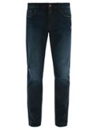 Matchesfashion.com Dolce & Gabbana - Distressed Skinny Fit Jeans - Mens - Denim