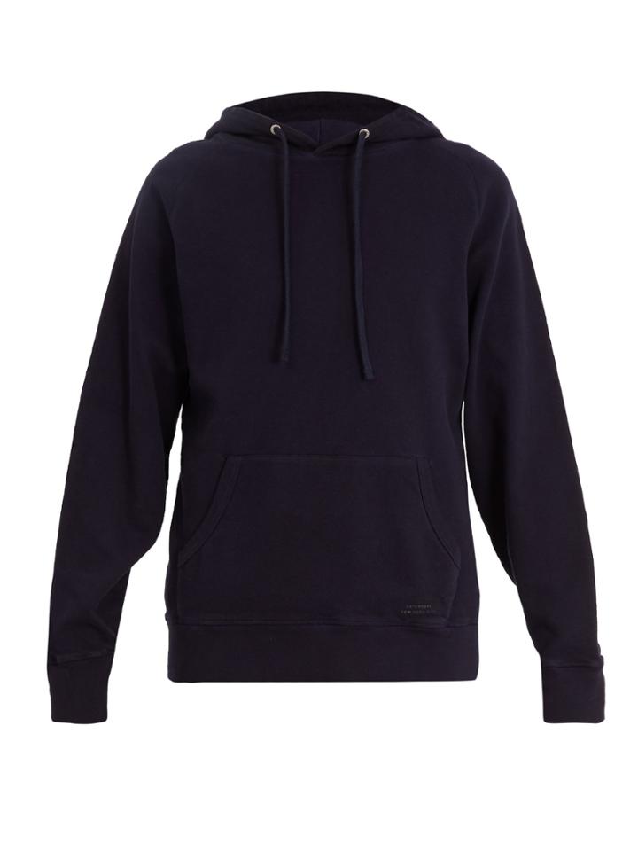 Saturdays Nyc Ditch Hooded Cotton Sweatshirt
