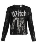 Ashish Round-neck Sequin-embellished Top