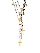 Dolce & Gabbana Triple-strand Rosary Necklace