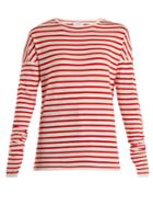 Barrie Thistle Striped Cashmere Sweater