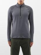 Kjus - Trace Half-zip Thermal Base-layer Top - Mens - Grey