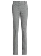 Altuzarra Serge Hound's-tooth Wool-blend Flared Trousers