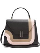 Matchesfashion.com Valextra - Iside Medium Grained Leather Bag - Womens - Black Multi