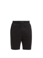 Matchesfashion.com Lahgo - Organic Pima-cotton Jersey Shorts - Mens - Black