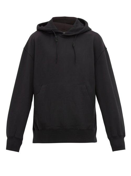 Matchesfashion.com Y-3 - Toketa Print Cotton Hooded Sweatshirt - Mens - Black Multi