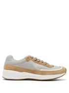 Matchesfashion.com A.p.c. - Running Technical Canvas Trainers - Mens - Grey