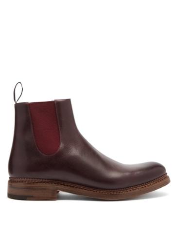 Matchesfashion.com O'keeffe - Algy Leather Chelsea Boots - Mens - Brown Multi