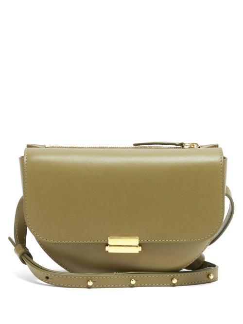 Matchesfashion.com Wandler - Anna Buckle Leather Belt Bag - Womens - Khaki