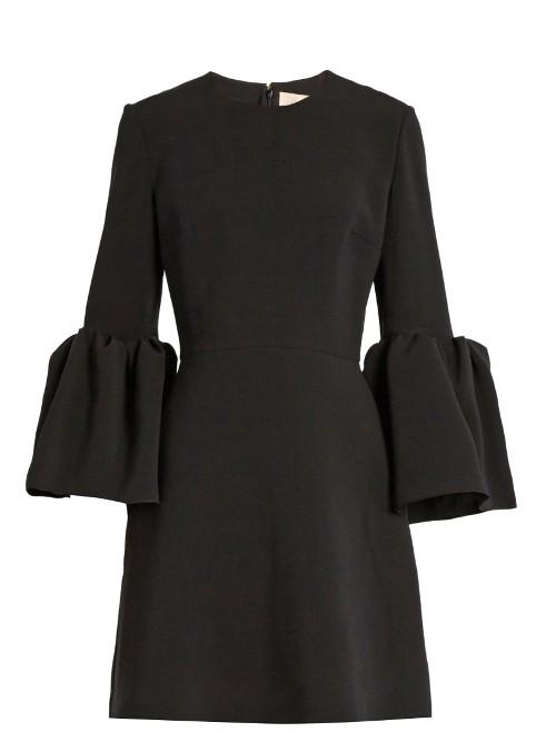 Roksanda Hadari Bell-sleeved Cady Dress