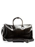 Marc Marmel Roberta Doctor's Cracked-leather Holdall
