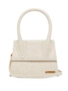 Matchesfashion.com Jacquemus - Grand Chiquito Canvas Handbag - Womens - Beige