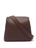 Matchesfashion.com Osoi - Brot Leather Shoulder Bag - Womens - Burgundy