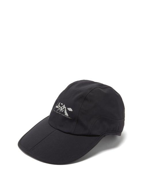 Matchesfashion.com Off-white - Mountain Logo-print Technical Cap - Mens - Black