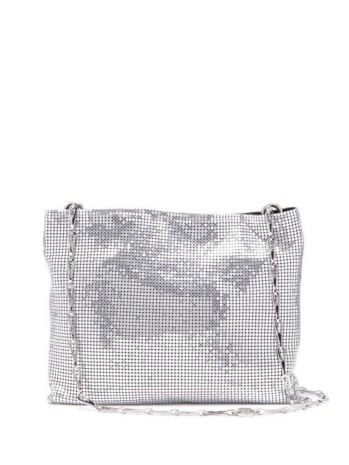 Matchesfashion.com Paco Rabanne - Pixel 1969 Chain Shoulder Bag - Womens - Silver