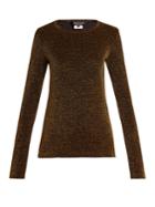 Junya Watanabe Long-sleeved Lurex Knit Sweater