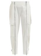 Matchesfashion.com Adidas By Stella Mccartney - Zip Fastening Technical Track Pants - Womens - White