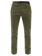 Gramicci - Nn-pants Cotton-blend Twill Trousers - Mens - Green
