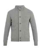 Thom Sweeney High-neck Cashmere Cardigan