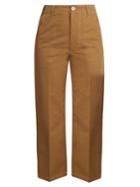 Golden Goose Deluxe Brand Contrast-stitch Wide-leg Trousers