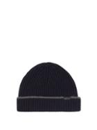 Burberry Shoes & Accessories Cashmere Ribbed-knit Beanie Hat