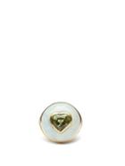 Matchesfashion.com Retrouvai - Small Lollipop Opal, Tourmaline & 14kt Gold Ring - Womens - Green