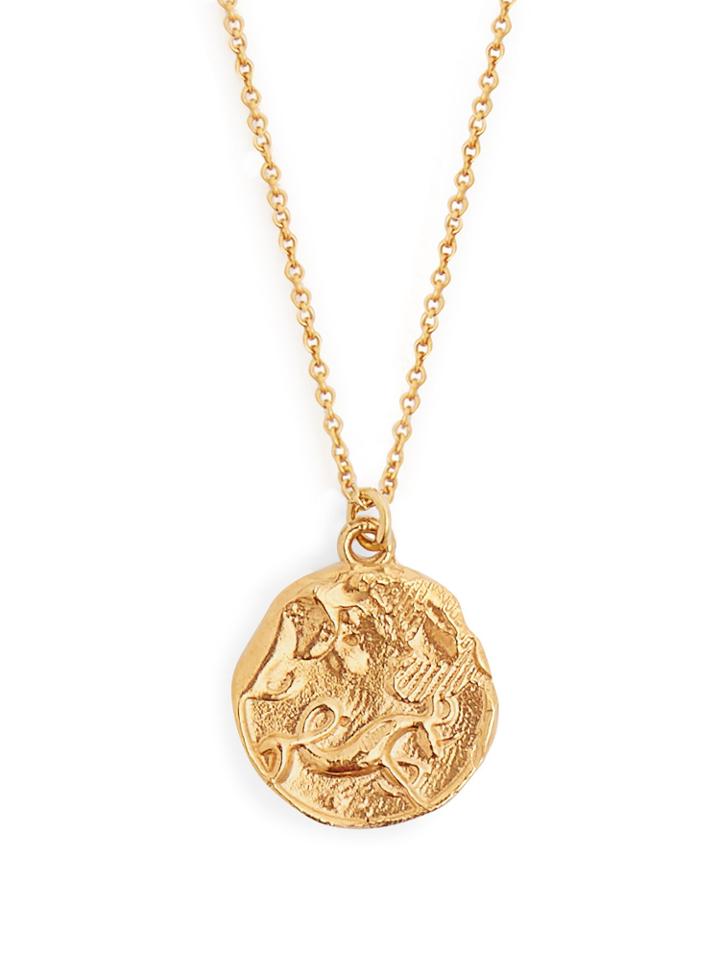 Alighieri Capricorn Gold-plated Necklace
