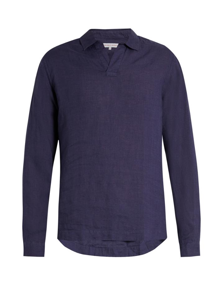 Orlebar Brown Ridley Lightweight-linen Shirt