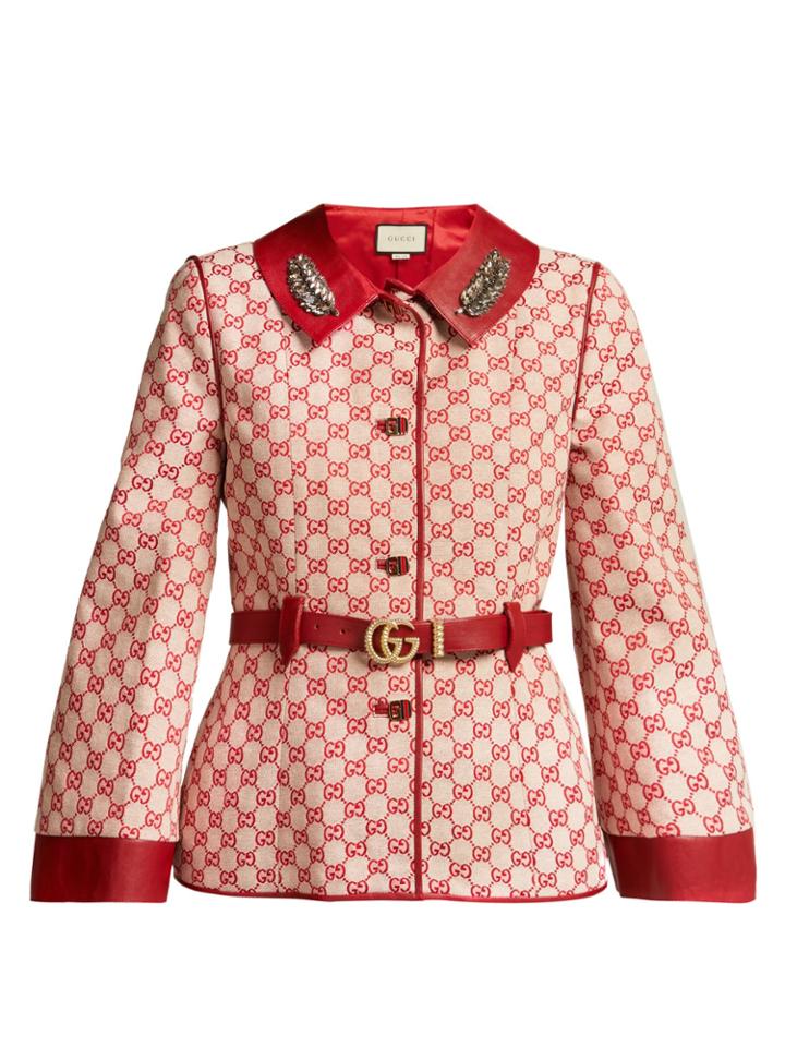 Gucci Gg Supreme Canvas Jacket