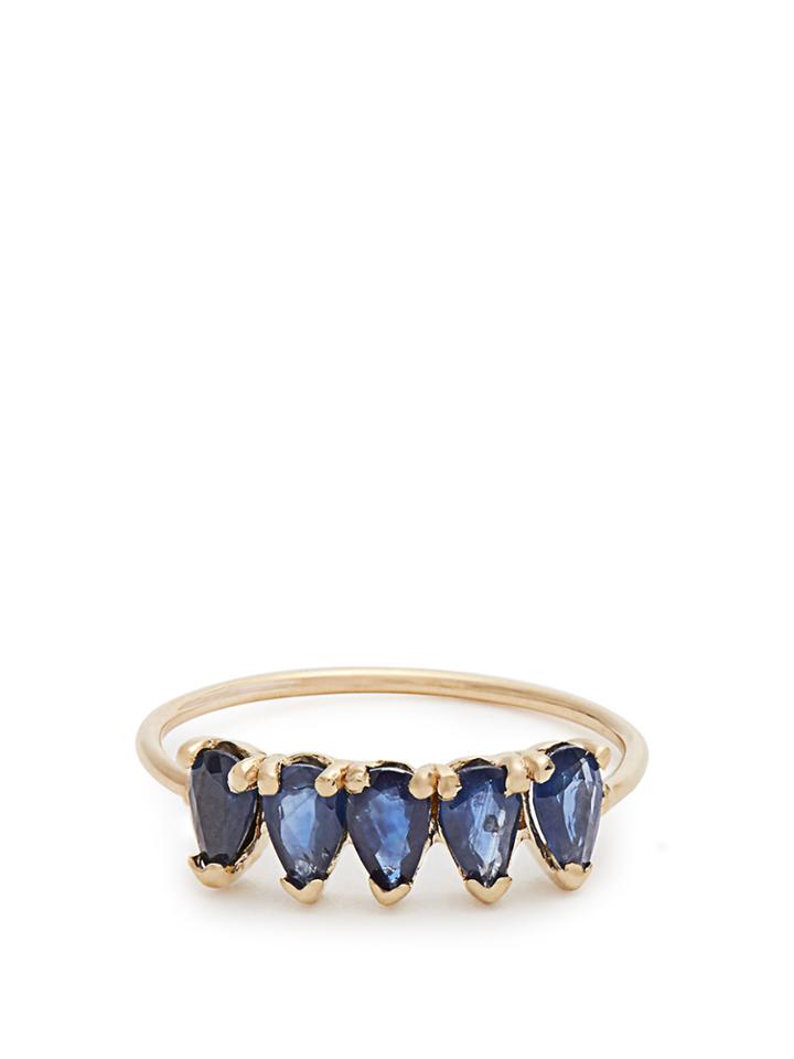 Loren Stewart Sapphire & Yellow-gold Ring