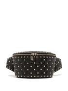Matchesfashion.com Valentino - Rockstud Spike Quilted Leather Belt Bag - Womens - Black