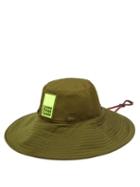 Matchesfashion.com Ganni - Azalea Logo Patch Bucket Hat - Womens - Green