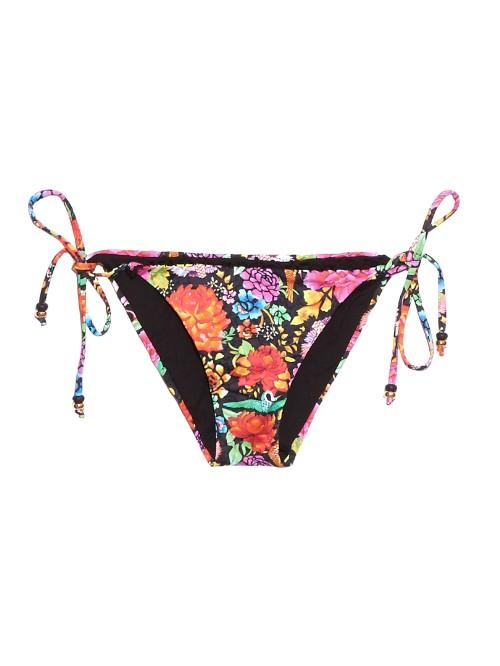 Biondi Eva Floral-print Bikini Briefs