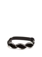 Gucci Braided Velvet Crystal Headband