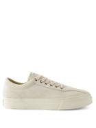 Stepney Workers Club - Dellow Suede Trainers - Mens - Beige