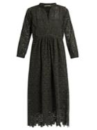 Queene And Belle Nina Broderie-anglaise Cotton Dress