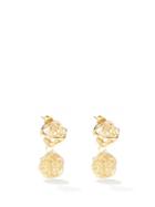Ladies Jewellery Completedworks - Twisted 14kt Gold-plated Sterling-silver Earrings - Womens - Gold