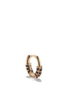 Otiumberg - Onyx & 9kt Recycled-gold Single Hoop Earring - Womens - Yellow Gold